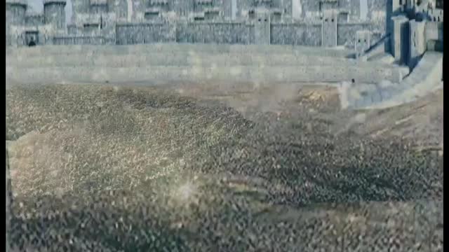 Tolkien's Helm's Deep motion art