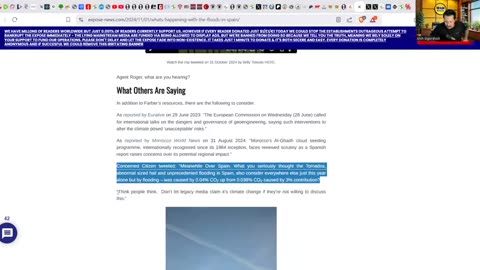 WEATHER MODIFICATION EXPOSED! - Spain Hit By Massive Flooding! - Food Shortages In The UK!