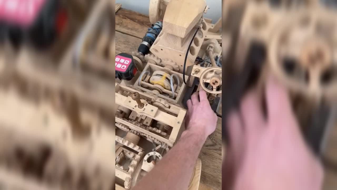 Running the car