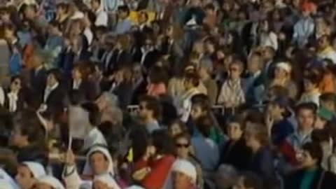 RISUONANO CHIARISSIME, ED ASSI PERTINENTI CON RIFERIMENTO AL MOMENTO ATTUALE, LE PAROLE PRONUNCIATE MOLTISSIMI ANNI FA, IN SICILIA, DA SAN GIOVANNI PAOLO II. 💖