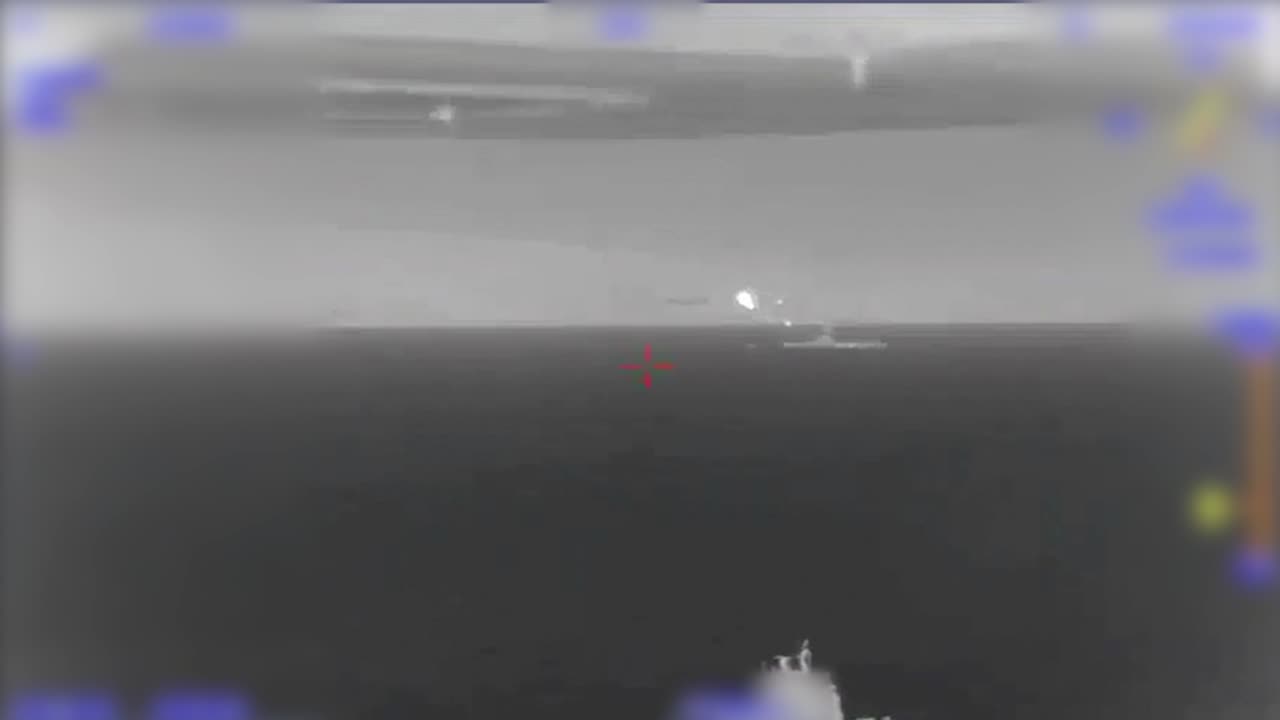 Attached is footage of a UAV interception by missile ships in the Red Sea arena: