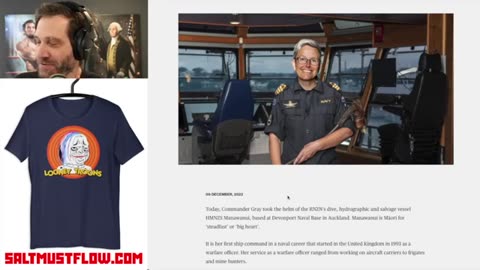 New Zealand's First Lesbian Commander Sinks Her $150 Million Ship