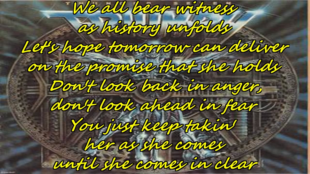 Triumph - Time Goes By {big karaoke turns}