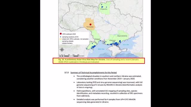 The US - Ukraine UP-4 Biological Project