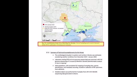 The US - Ukraine UP-4 Biological Project