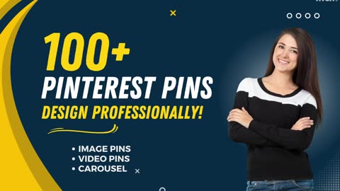 I will design pinterest pins, idea pins and short video ads for you