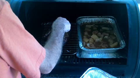 Chuck roast on the pellet grill