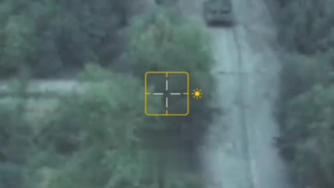 Some unpleasant situation with a Ukrainian tank on the Gorlovka direction.