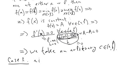 Rolle's theorem | mathematical analysis | elementary level