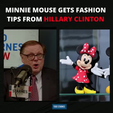 STARNES: Minnie Mouse Gets Fashion Tips from Hillary Clinton
