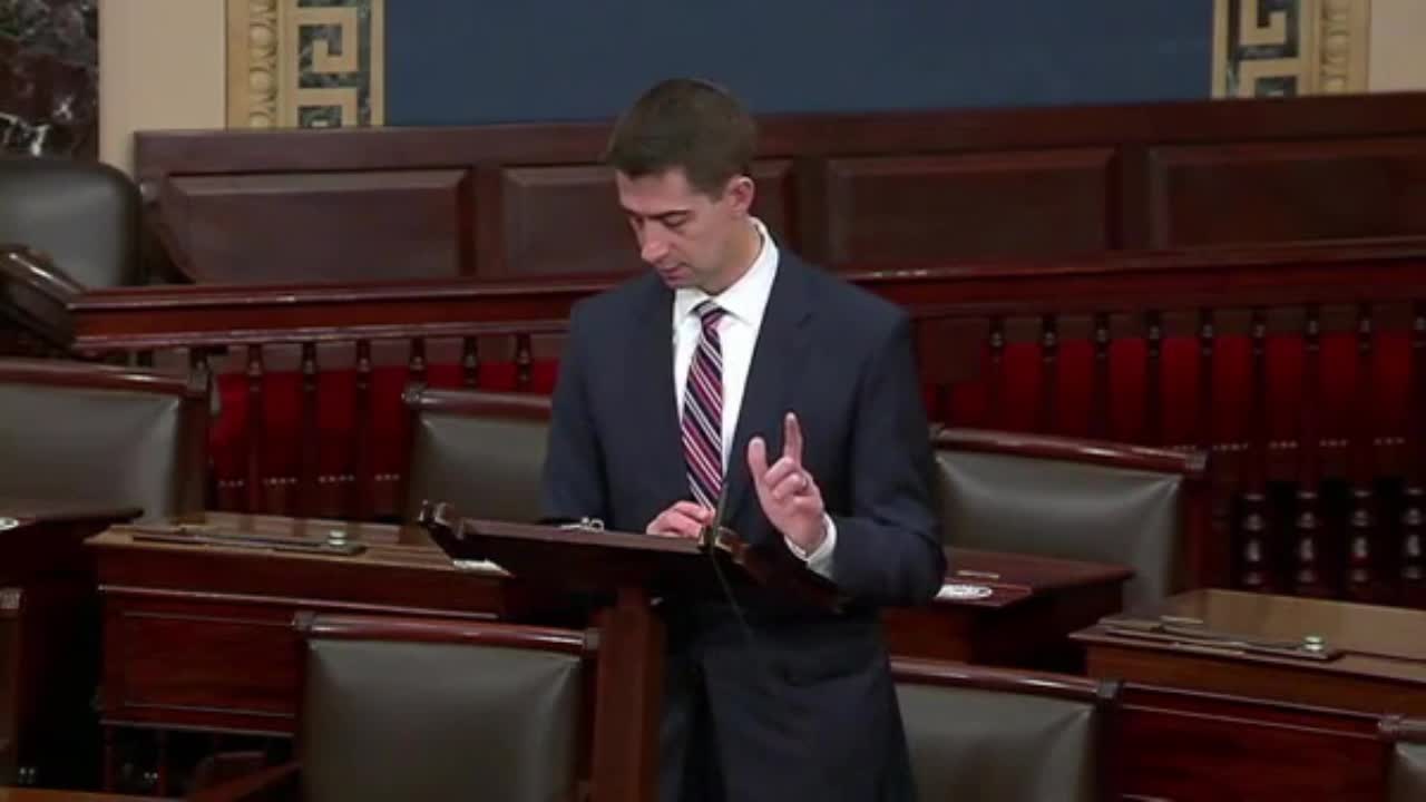 Tom Cotton Torches Xavier Becerra: "Without Question, The Senate Should Reject This Nomination"