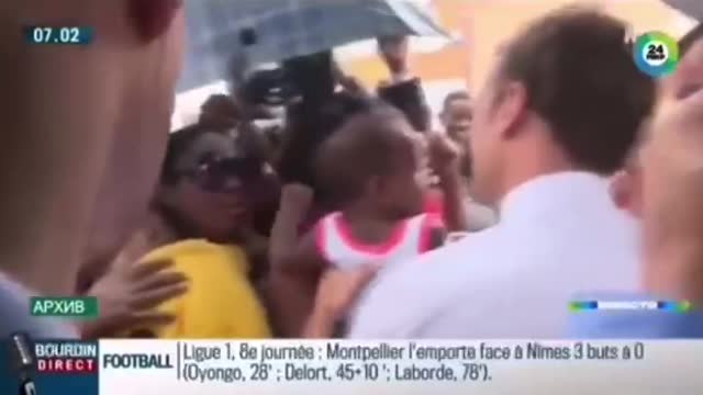 Macron vittima di una pedofila