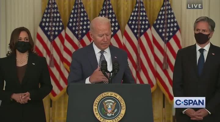 Biden to Reporter: ‘I Can’t Remember’ Your Question