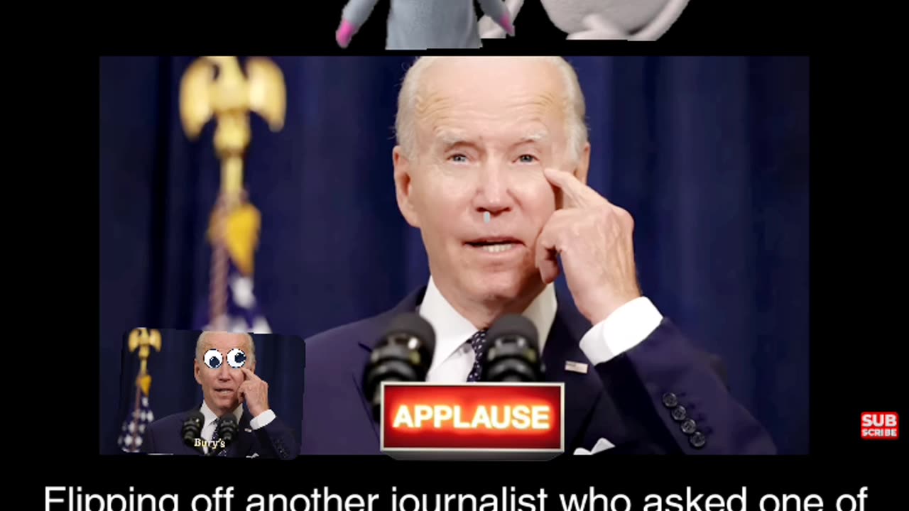 Biden Flips off Reporter when asked if he'd do The Biden Squat