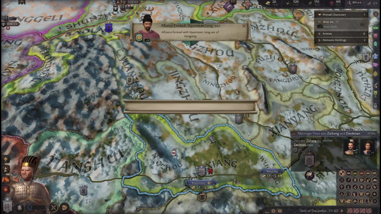 [RP] Crusader Kings 3 (Kun Baoyu), Making Friends, Episode #4