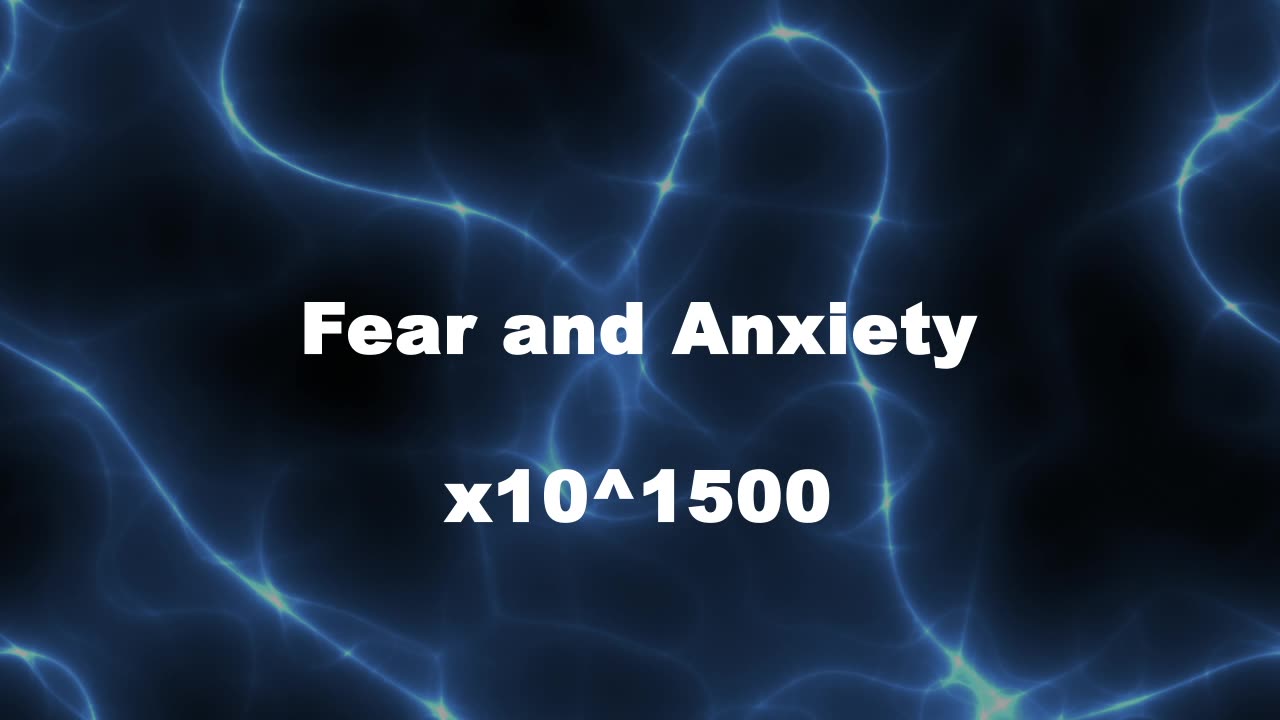 Amplified Reiki [AR] for Fear and Anxiety - 10^1500 x Stronger Energy