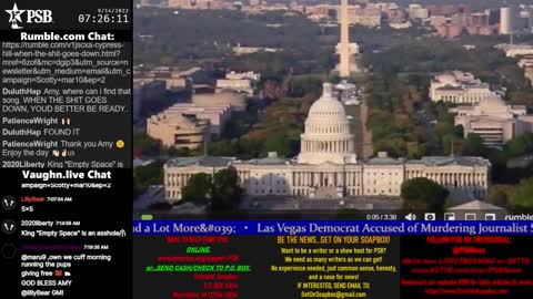 2022-09-14 07:07 EDT - Patriots Soapbox AM: with MykelJaye, SkyeBreeze