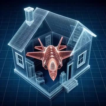 Sarcasm: Israel stores F-16 and F-35 fighter jets in their homes!