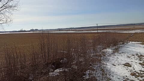 Hanna och Jimmy vid Tysslinge naturreservat 11 Mars 2022