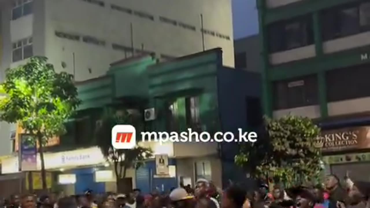 5/07/2024 news kenyans partying after protests