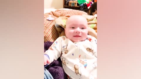 Funny Babies Laughing Hysterically/Baby Awesome Videos