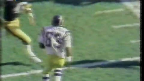 1979 San Diego Chargers vs Pittsburgh Steelers 1 st half plays only NBC Broadcast