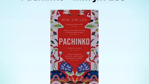 Quote for Pachinko Min Jin Lee