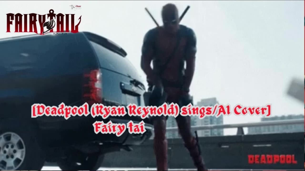 [Deadpool(Ryan Reynolds) /AI Cover] Fairy tail Opening 4 | SuG - R.P.G. ~Rockin' Playing Game