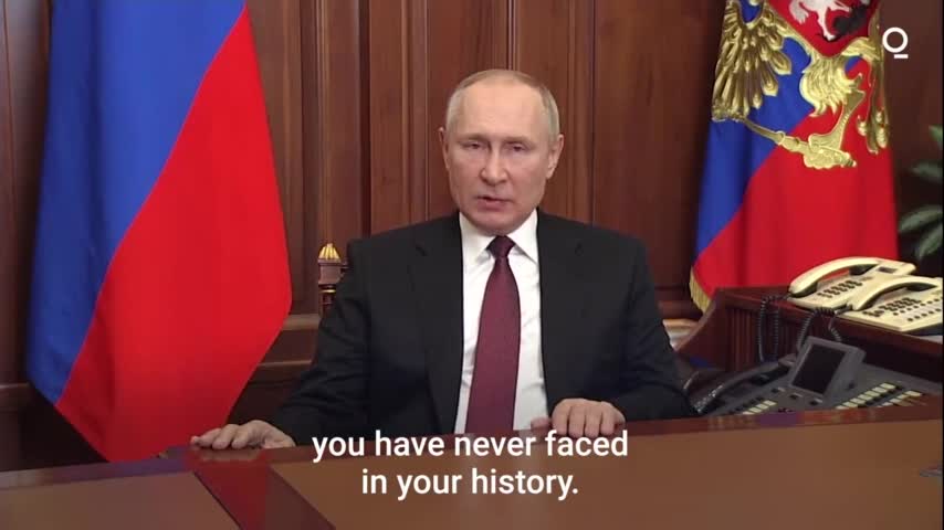 Anyone who threatens Russia will face unprecedented consequences