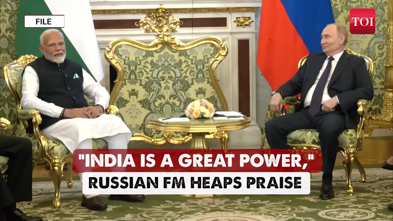 'Great Power India'_ Russia's Lavrov Boldly Salutes New Delhi In U.S. For Fighting 'Unjust...'.mp4