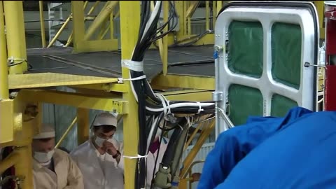 Soyuz Spacecraft and Crew are Prepared for Launch