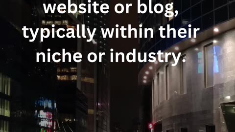 What is guest posting?