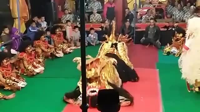 Topeng dance leak bali