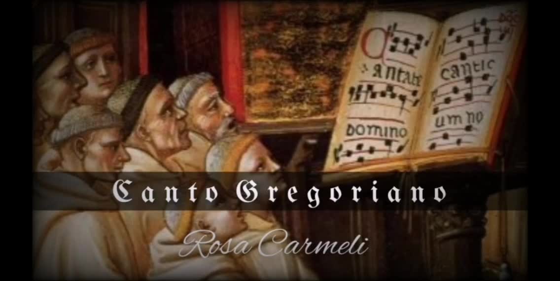 ☨MÚSICA Y CANTOS TEMPLARIOS.CLAVE DE FE.CANTO GREGORIANO "ROSA CARMELI" Y CANTIGA "ROSA DAS ROSAS".✠