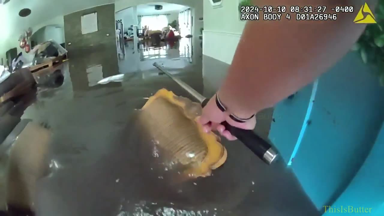 Florida police departments release bodycam of deputies rescuing residents from Hurricane Milton