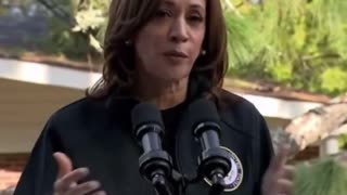 Kamala Harris telling stranded flood victims they can apply ONLINE for $750 in immediate assistance