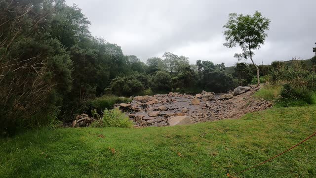 Timelapse. Riverside. Mldon reservoir. Wildcamping. GoPro