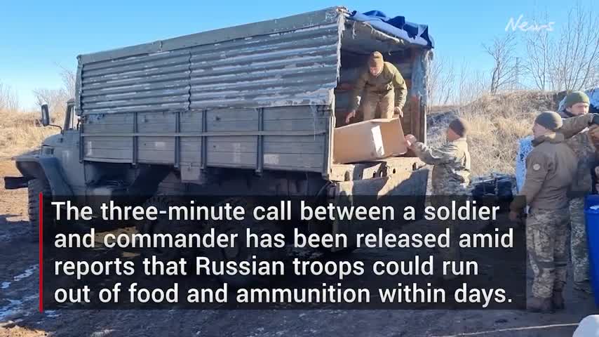 Soldier's intercepted phone call leaks Russian military chaos