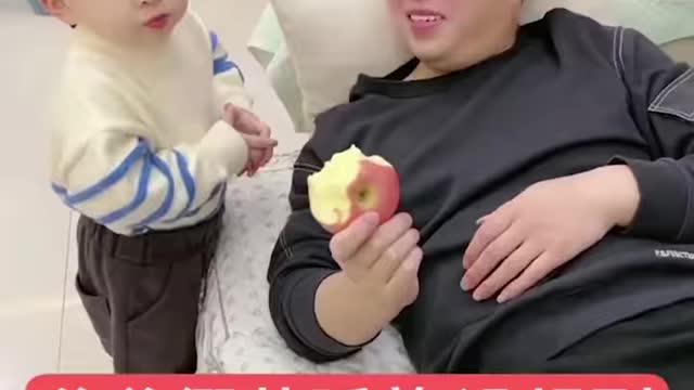 Funny baby awesome video