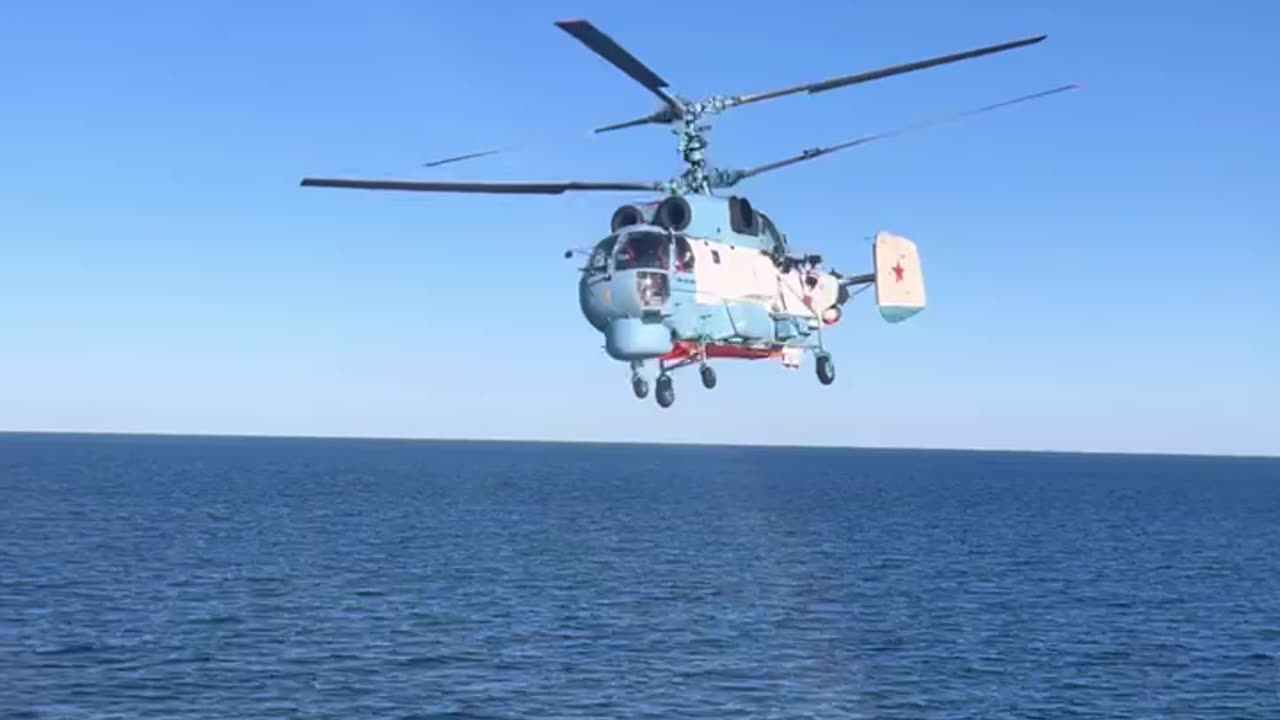 Kamov Ka-27 side takeoff