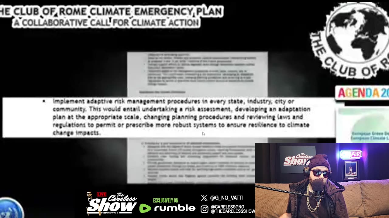 CLIMATE CHANGE IS FAKE AS FUCK!! WE NEED CARBON!!! (Stops after 2:55:46) to be continued...