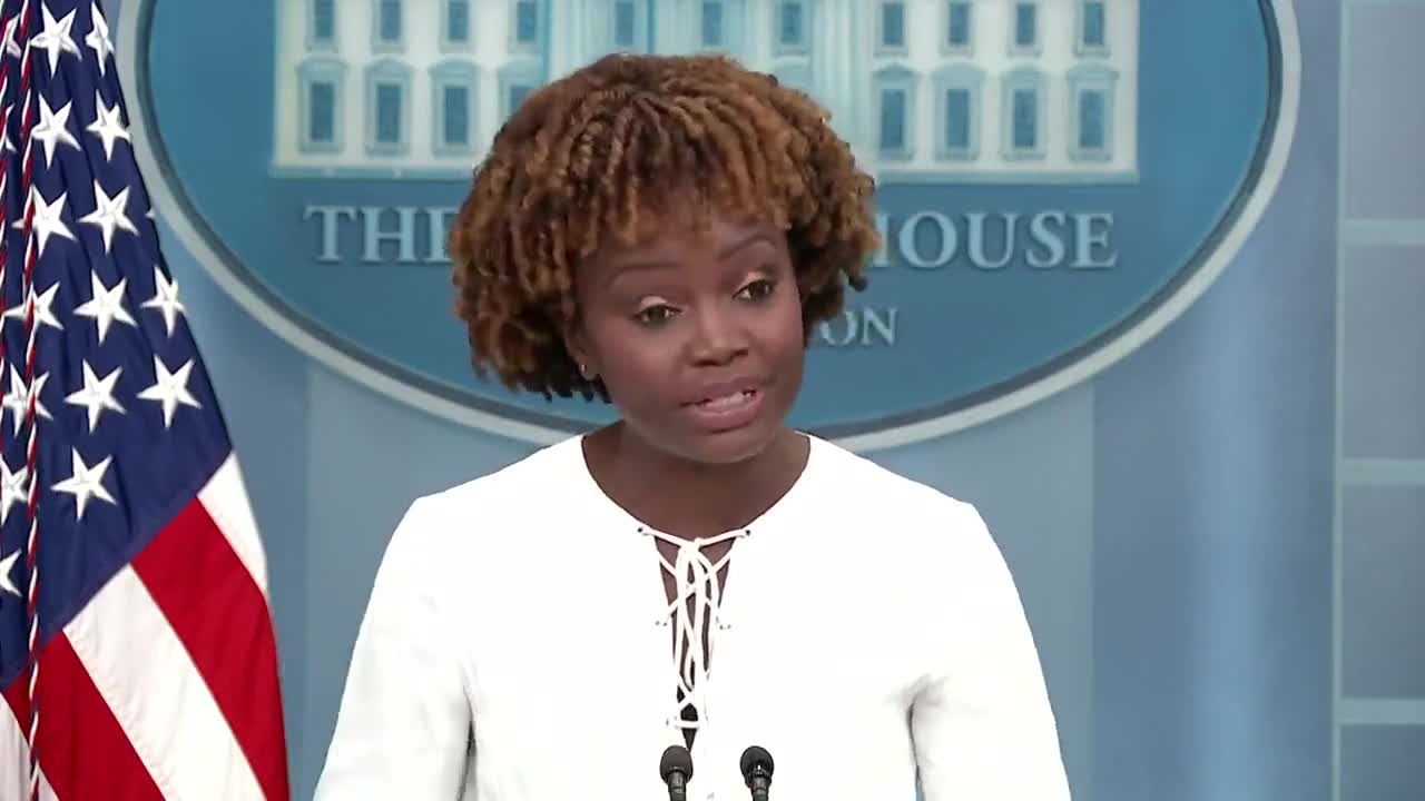 KJP Defends Biden’s Vacationing Despite Americans Having To Reduce Spending Due To Inflation