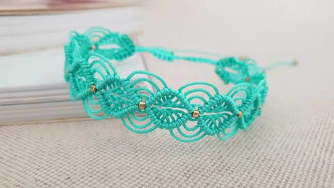 Macrame Bracelet Square Fast