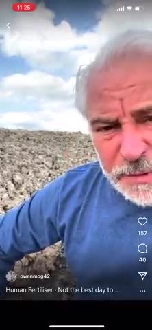 HUMAN WASTE (CAKE) SPREAD ON UK FIELDS FOR FERTILIZER, INCLUDING THE NASTY TRACE ELEMENTS ☠️