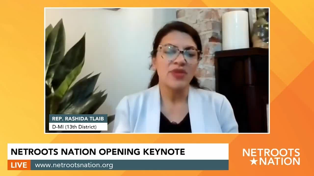 Netroots Nation 2021: Rashida Tlaib