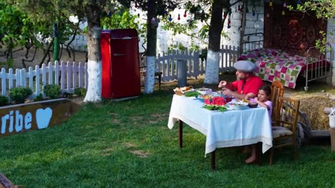 Chose the Juiciest Watermelons for a Deluxe Summer Snack with Fried Lamb! Culinary Delicacy