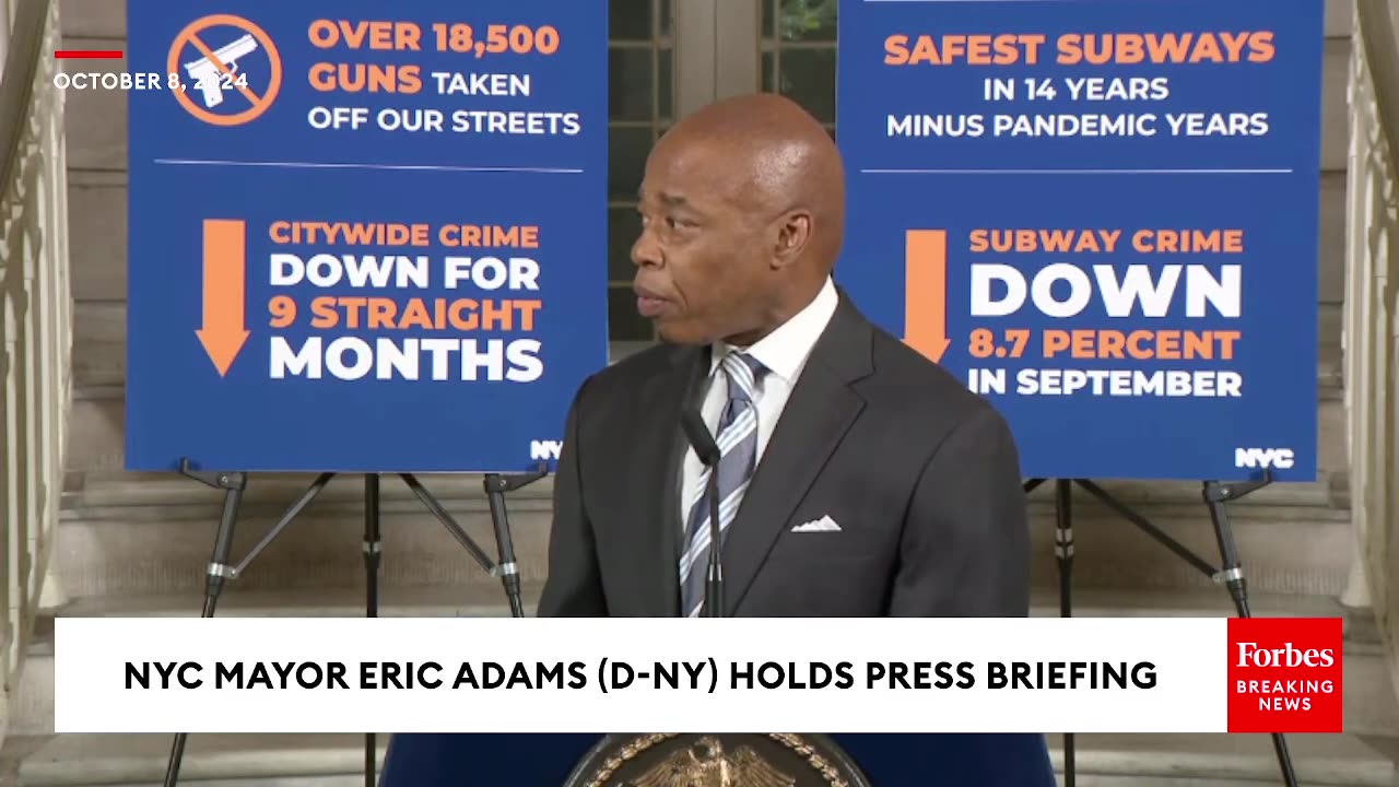 'I Don't Give People Illegal Information'- Eric Adams Insists He Instructs Staff To 'Follow The Law'