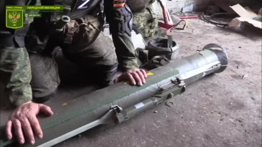 Ukraine: LNR destroys Ukraine surveillance camera with NATO weapons