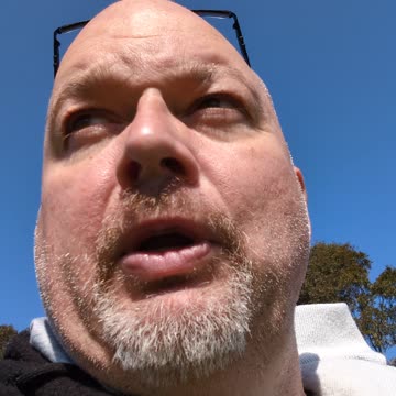 Security for the Daniel Andrews statue.