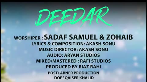 New Christmas Geet ''Deedar'' II Sadaf Samuel & Zohaib II Dec, 2022 @JojiIlyas